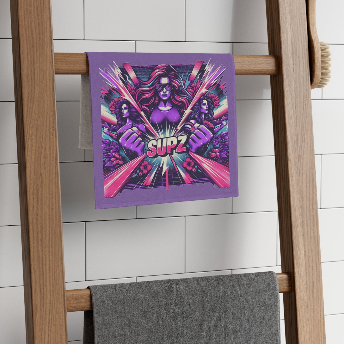 Supz Ladies Gym Towel - Vibrant Sports Towel for Gym & Events - Supz