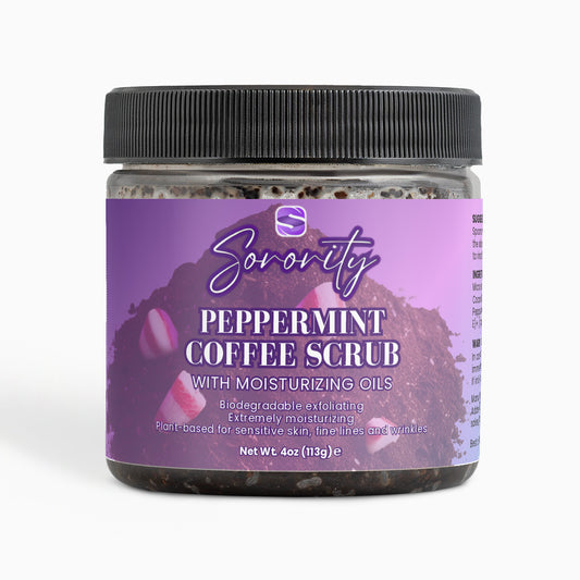 Sorority Peppermint Coffee Scrub