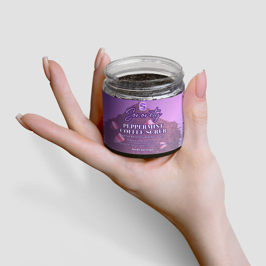 Sorority Peppermint Coffee Scrub