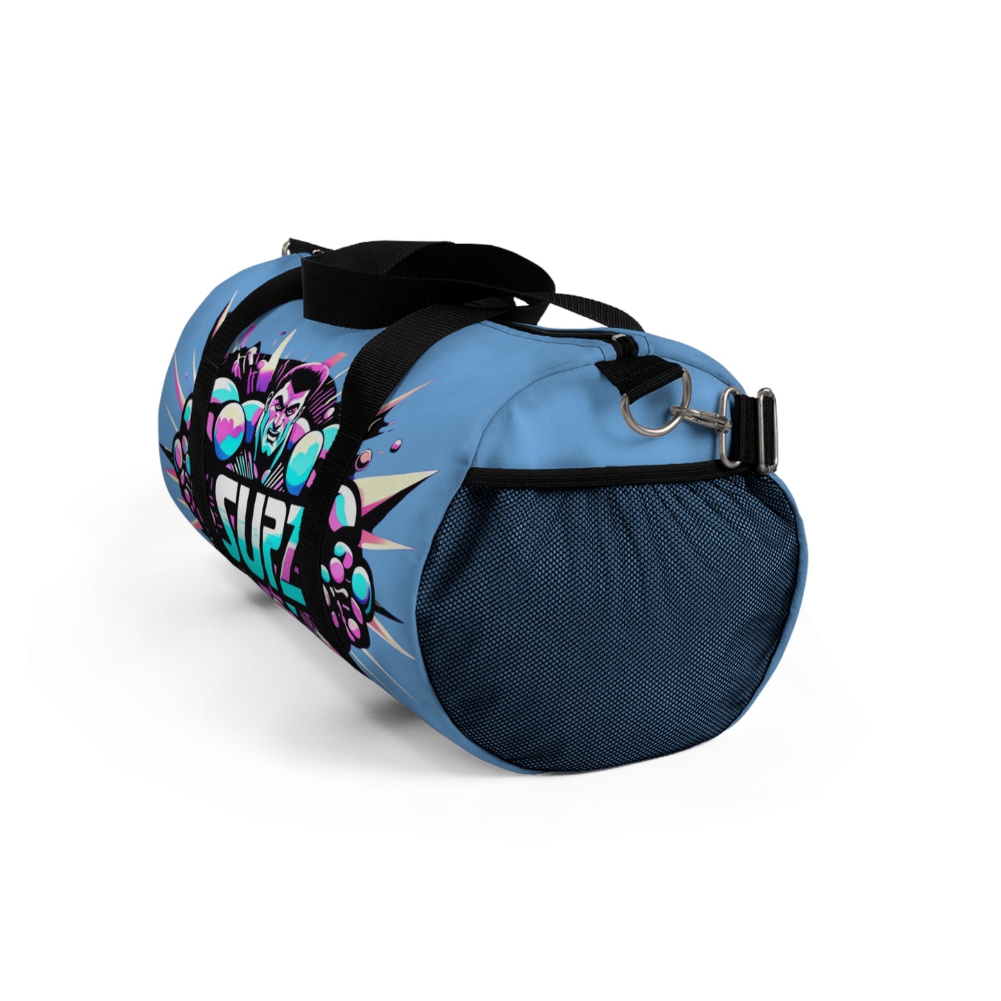 Mens Graphic Duffel Bag - Bold Design for Gym and Travel - Supz