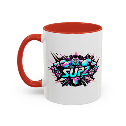 Supz Mens Coffee Mug - Elite Supplements Design - Supz