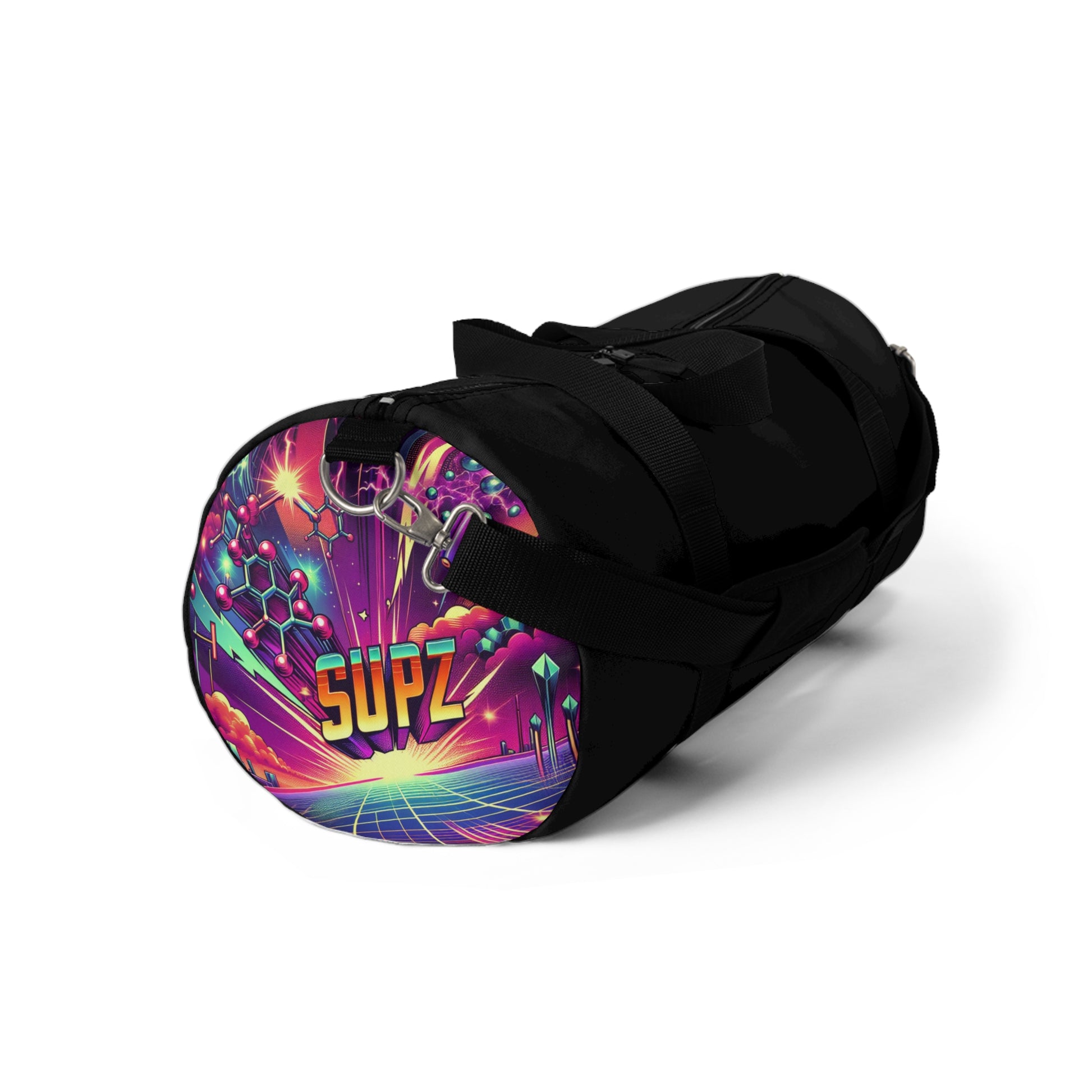 Chic Vibrant Duffel Bag for Women - Stylish Travel & Gym Carry - Supz