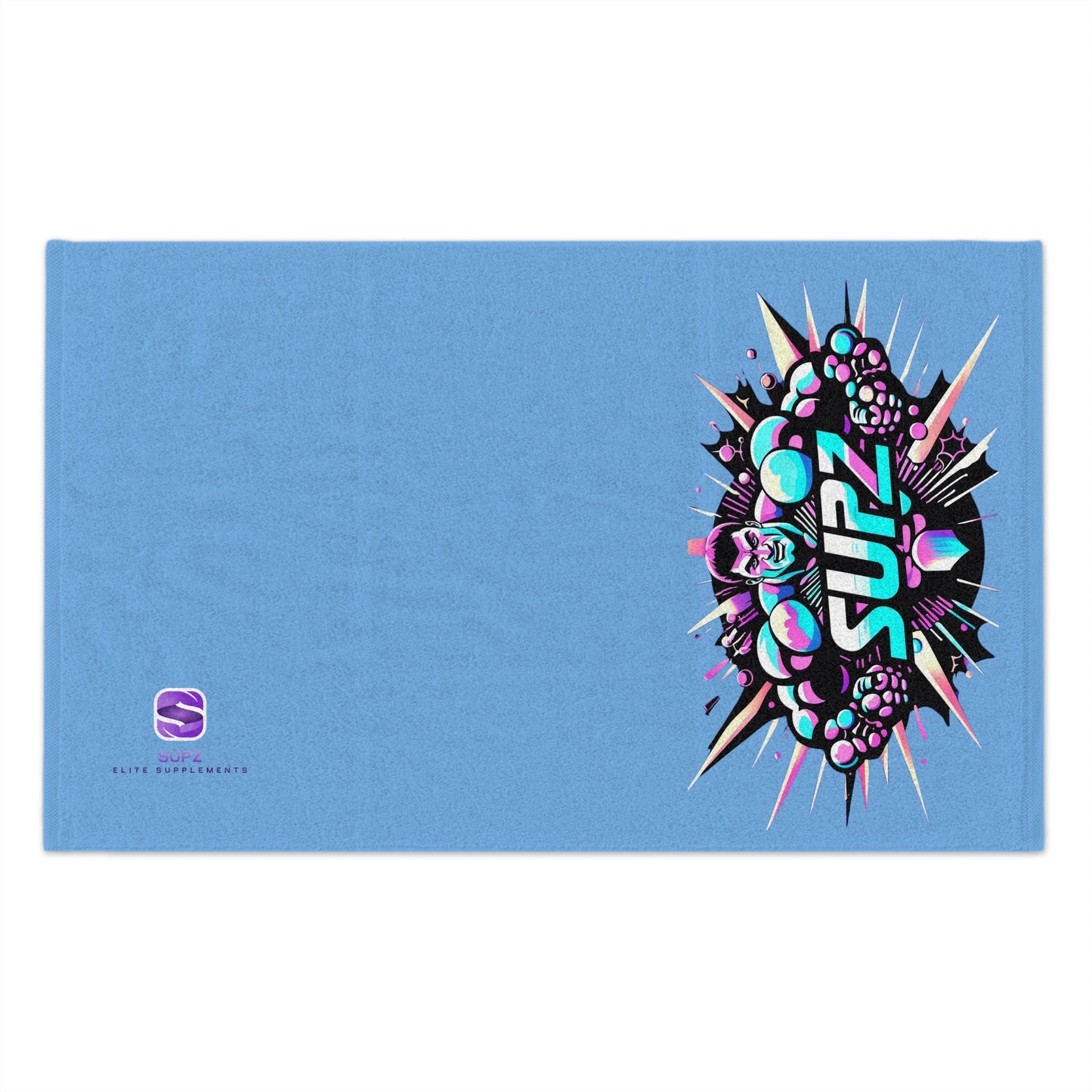 Vibrant SUPZ Rally Towel - 11x18 | Perfect for Sports & Fitness Enthusiasts - Supz