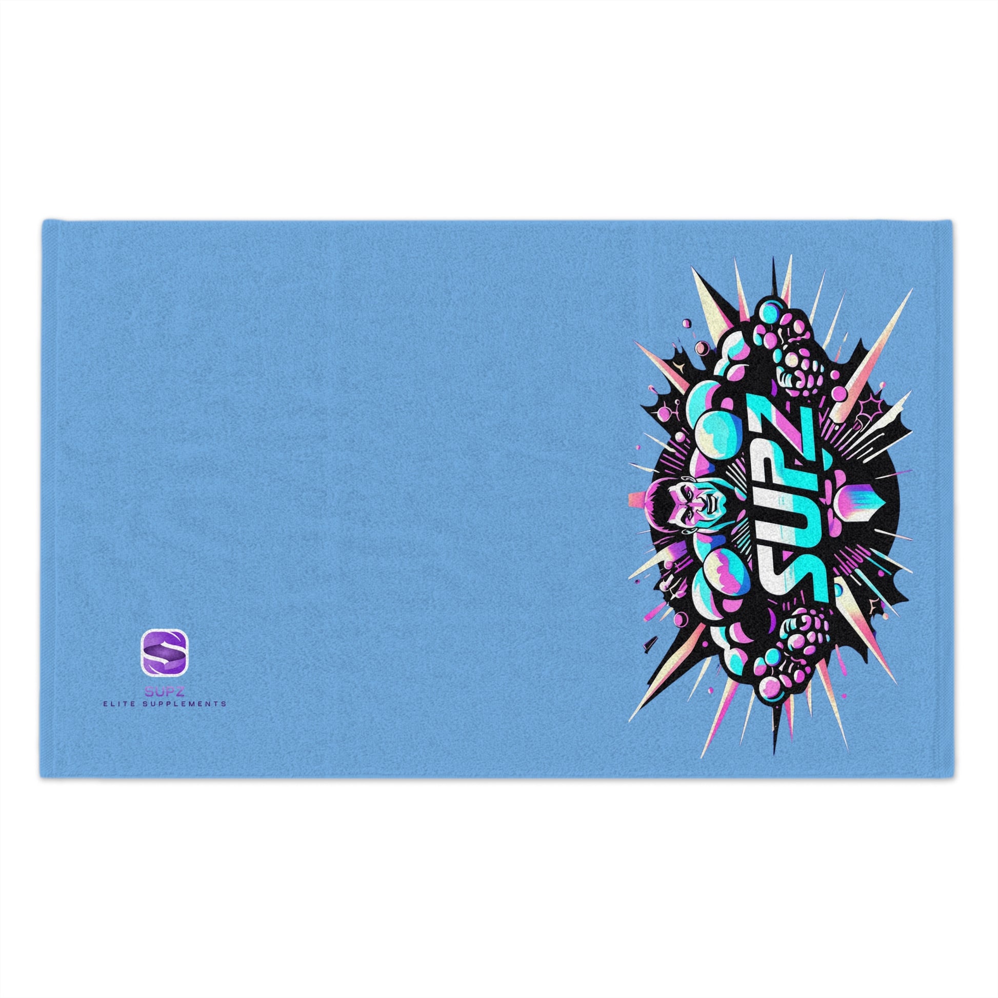 Vibrant SUPZ Rally Towel - 11x18 | Perfect for Sports & Fitness Enthusiasts - Supz