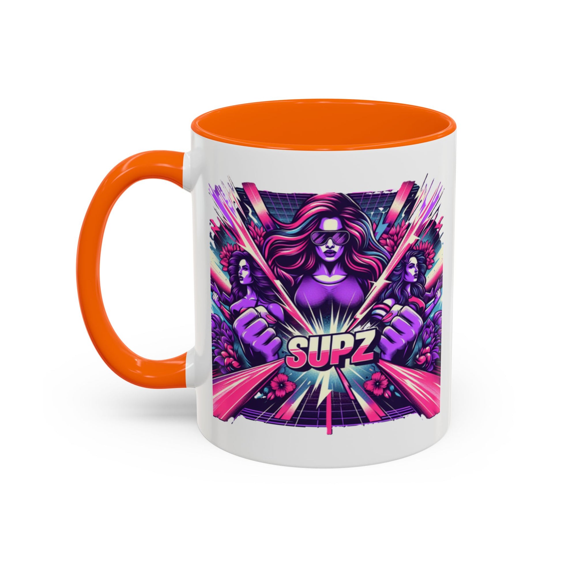 Supz Womens Coffee Mug - Stylish 11/15oz Drinkware for Fitness Enthusiasts - Supz