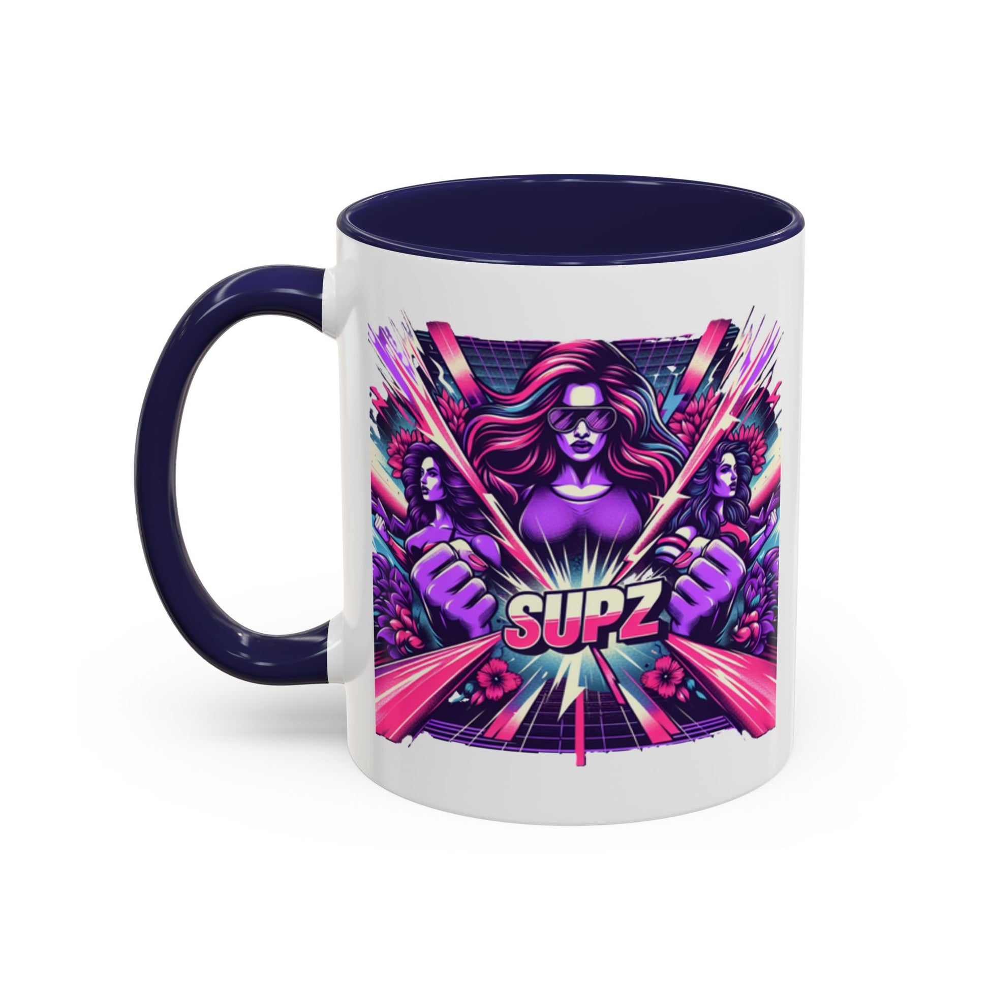 Supz Womens Coffee Mug - Stylish 11/15oz Drinkware for Fitness Enthusiasts - Supz