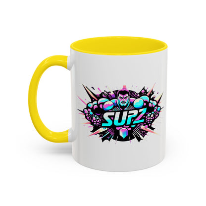 Supz Mens Coffee Mug - Elite Supplements Design - Supz