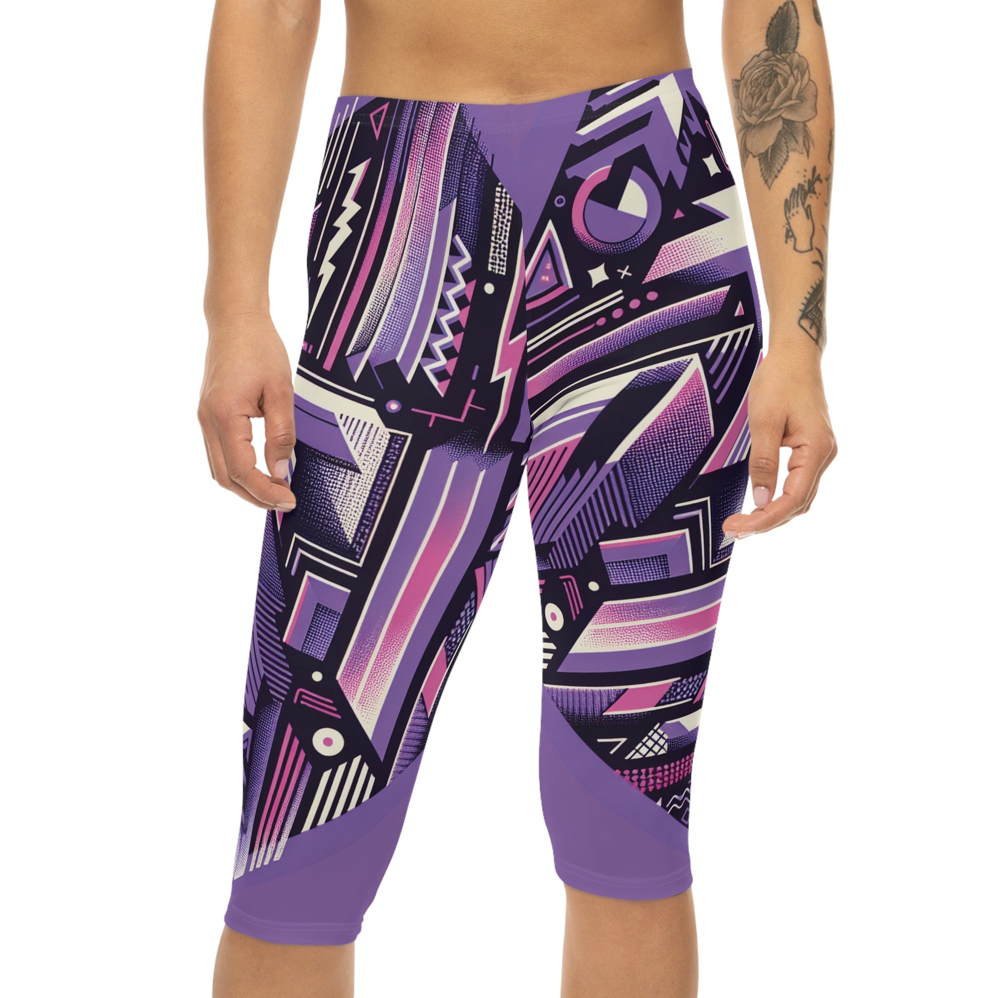 Supz Women’s Capri Leggings - Stylish Athletic Wear for Every Woman - Supz