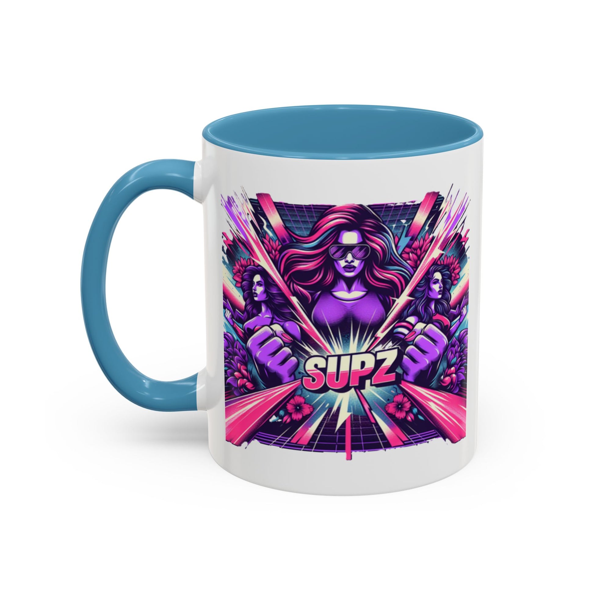 Supz Womens Coffee Mug - Stylish 11/15oz Drinkware for Fitness Enthusiasts - Supz