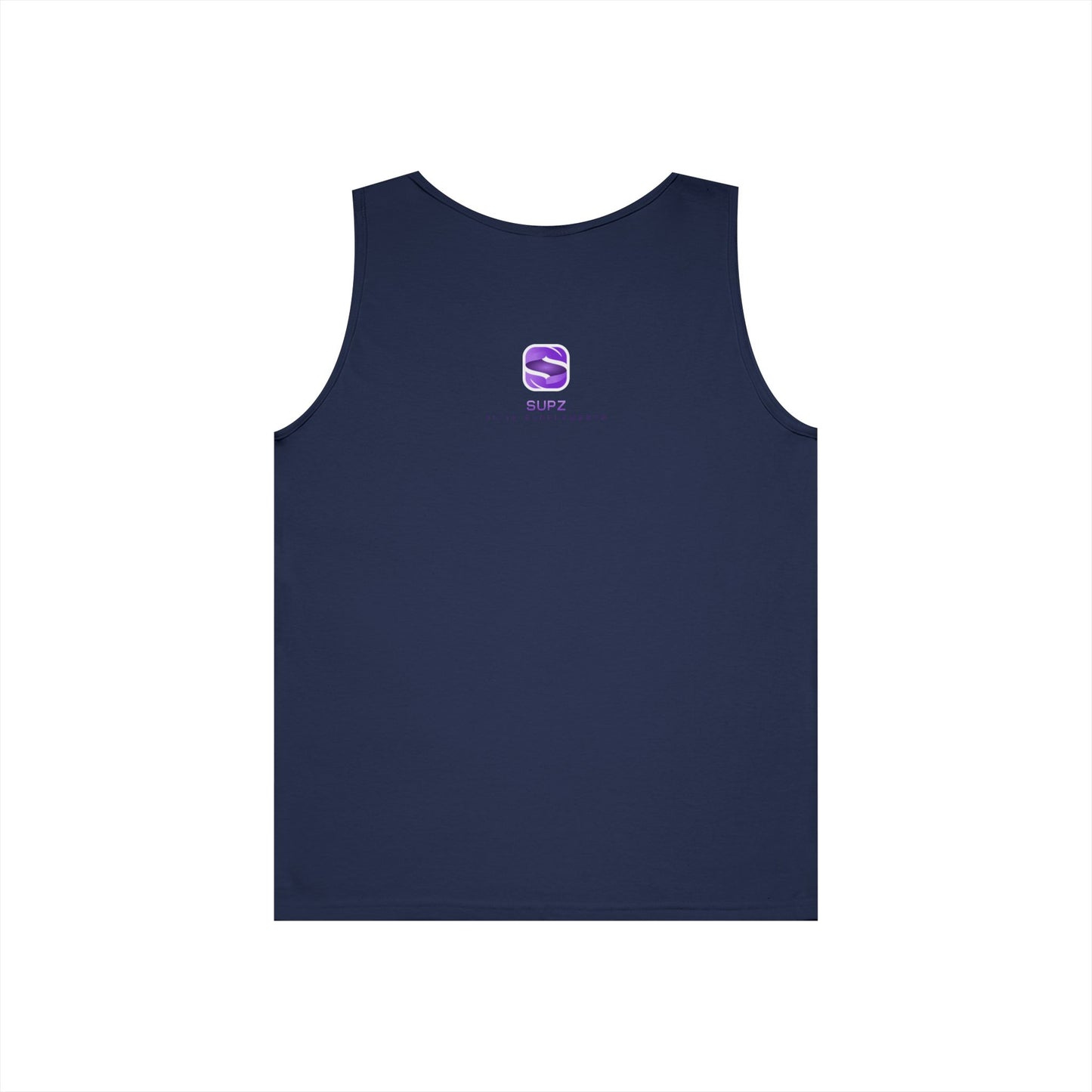 Supz Mens Heavy Cotton Tank Top – Perfect for Summer Fun! - Supz