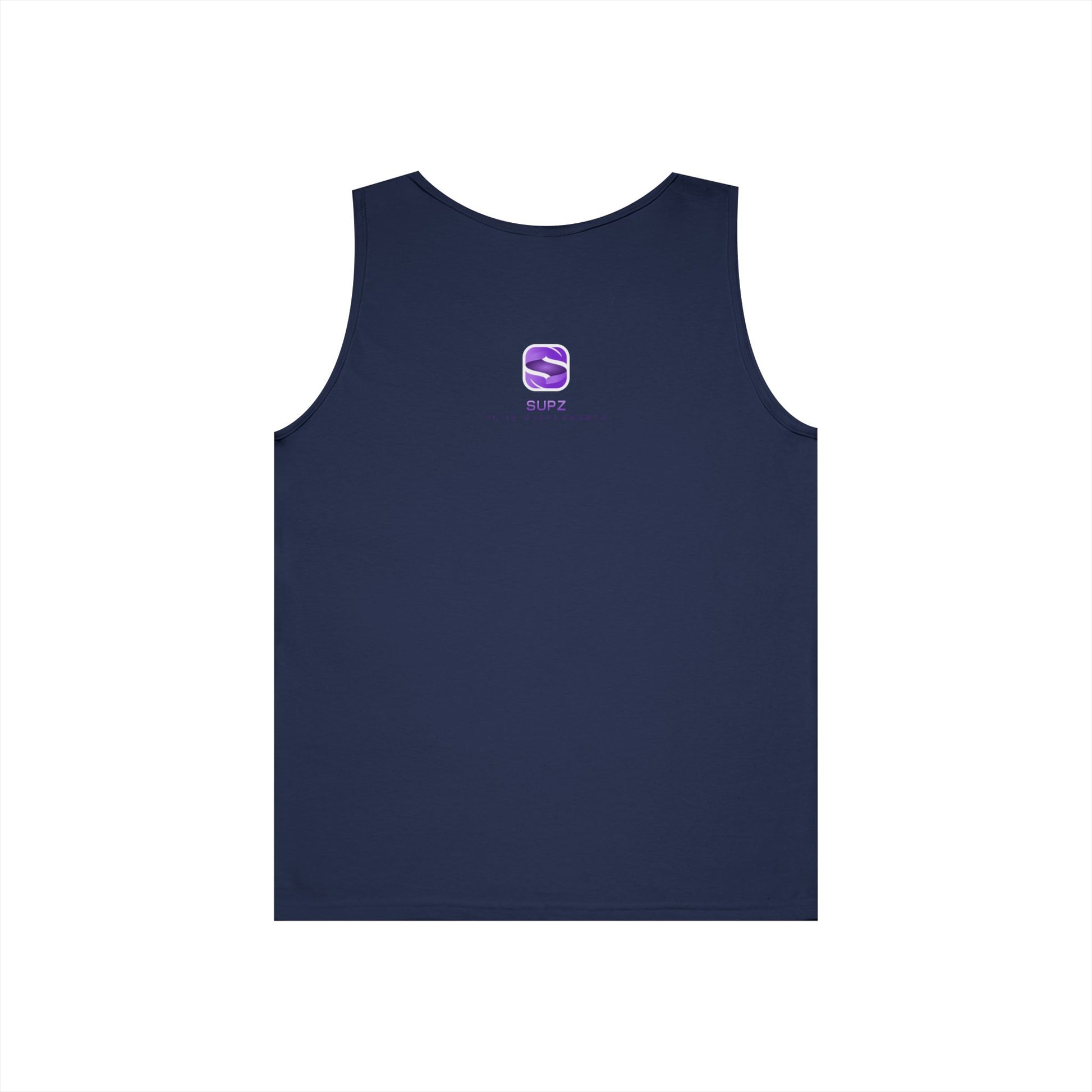 Supz Mens Heavy Cotton Tank Top – Perfect for Summer Fun! - Supz