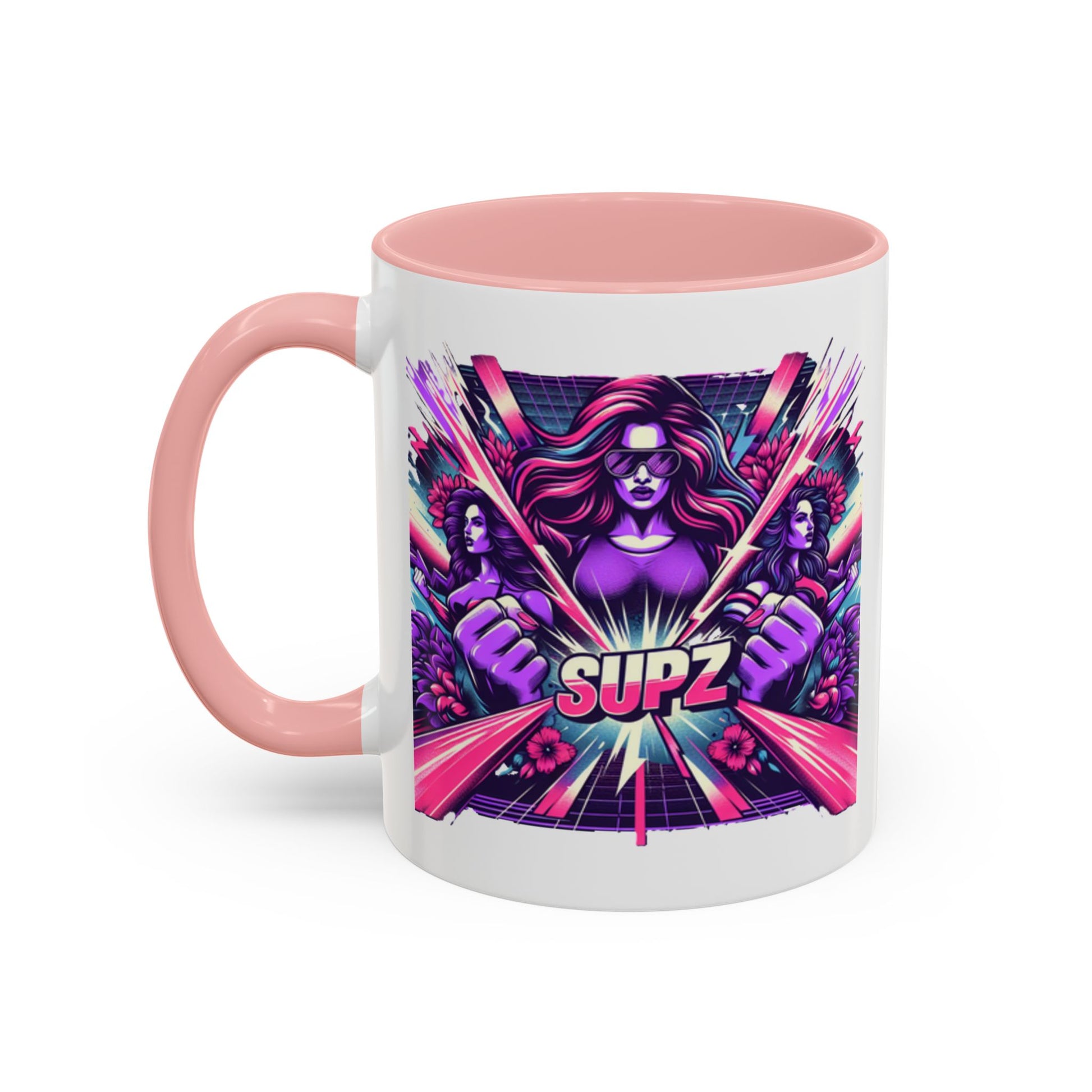 Supz Womens Coffee Mug - Stylish 11/15oz Drinkware for Fitness Enthusiasts - Supz