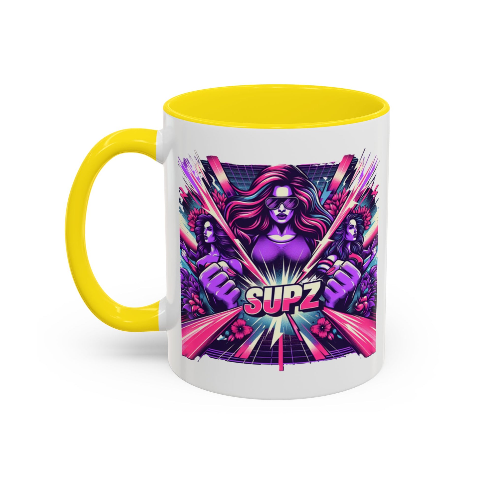 Supz Womens Coffee Mug - Stylish 11/15oz Drinkware for Fitness Enthusiasts - Supz