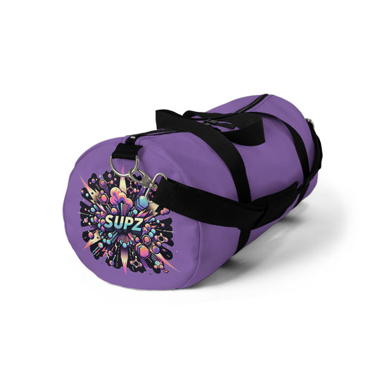 Versatile Purple Duffel Bag for Travel & Gym - Supz