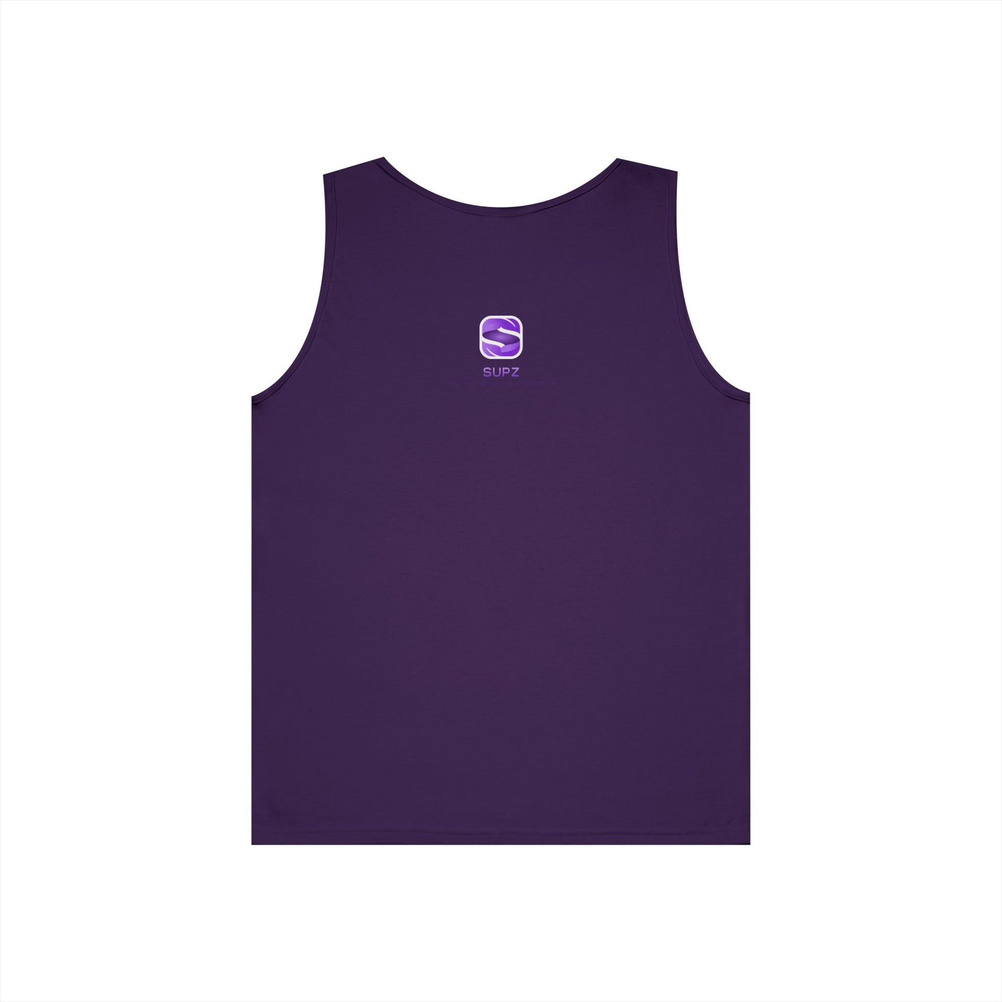 Supz Mens Heavy Cotton Tank Top – Perfect for Summer Fun! - Supz