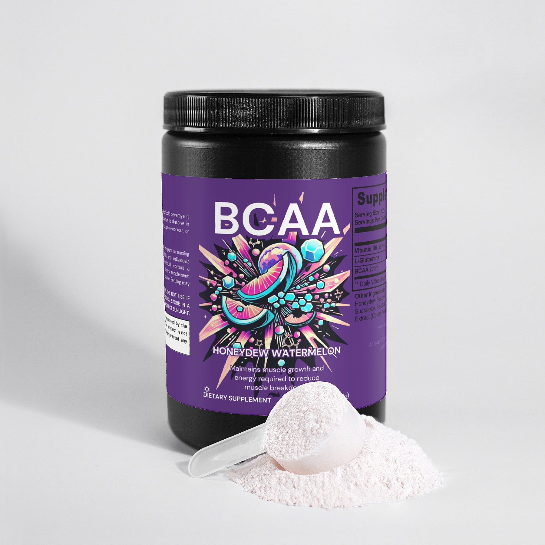 BCAA Post Workout Powder (Honeydew/Watermelon) - Supz