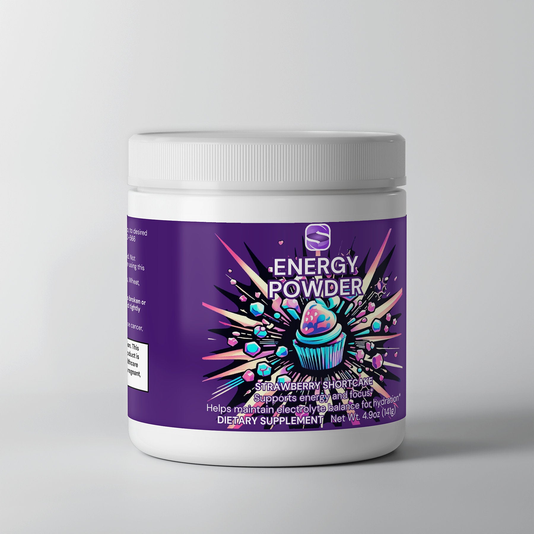Energy Powder (Strawberry Shortcake) - Supz