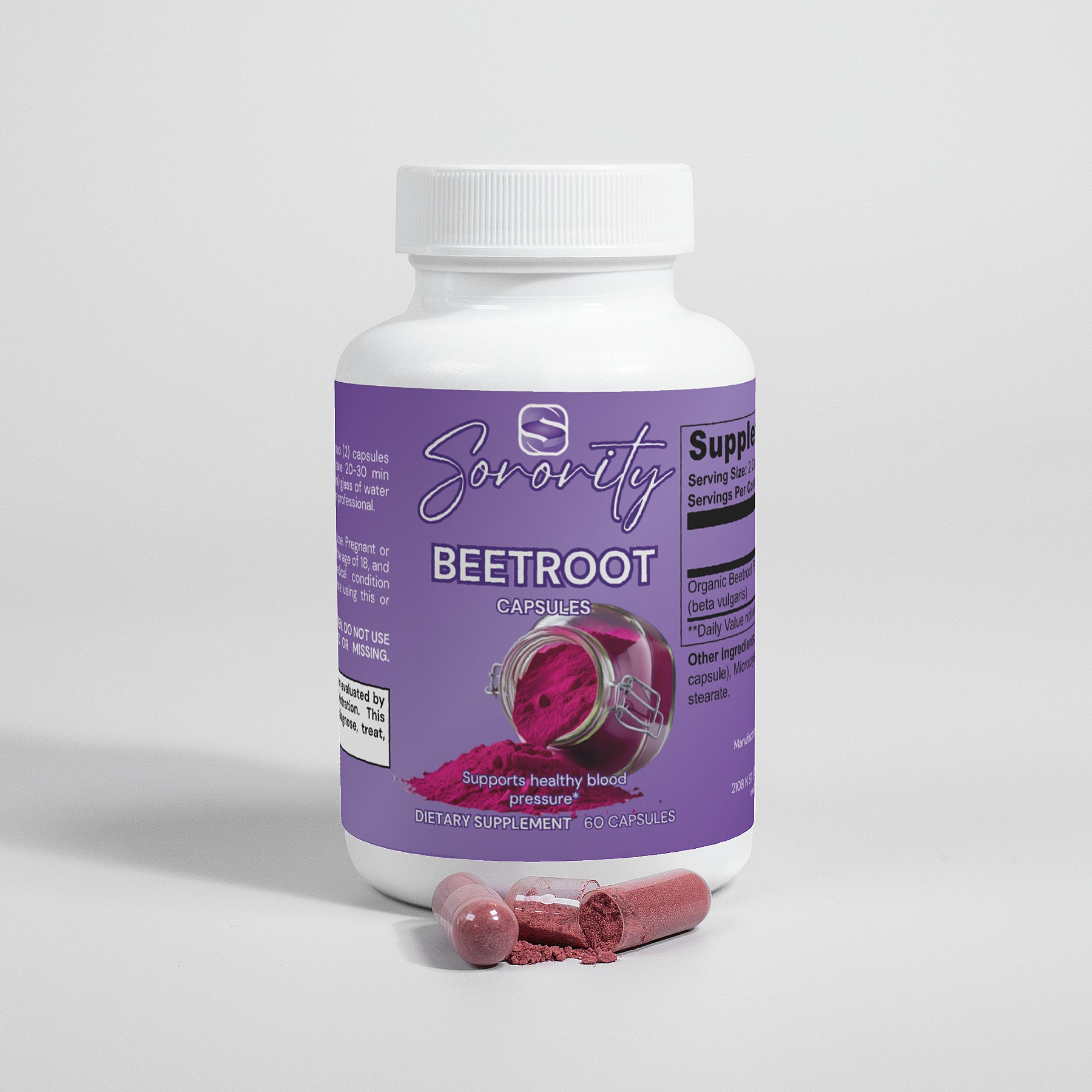Sorority Beetroot Capsules - Supz