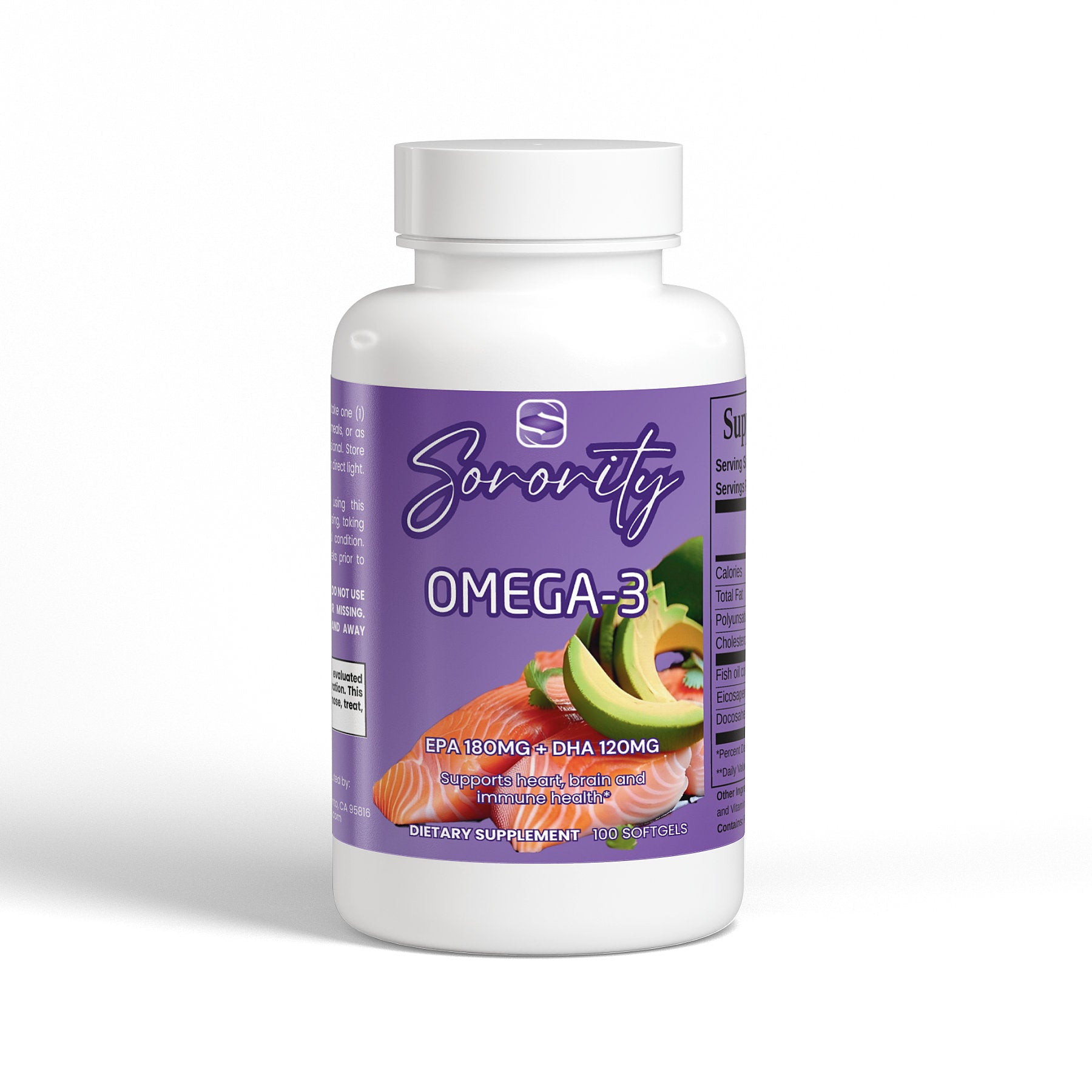 Omega-3 EPA 180mg + DHA 120mg - Supz