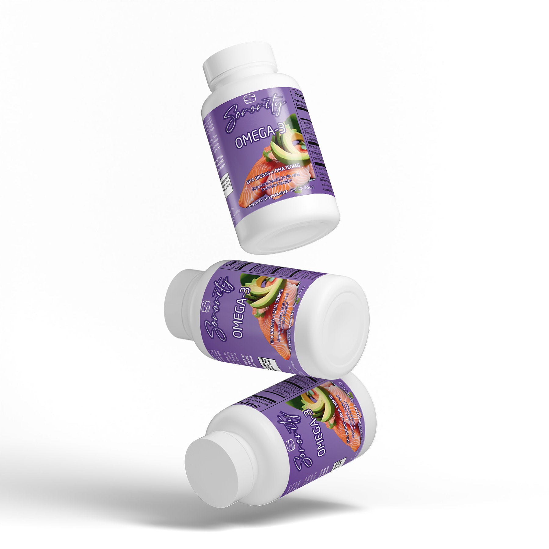 Omega-3 EPA 180mg + DHA 120mg - Supz