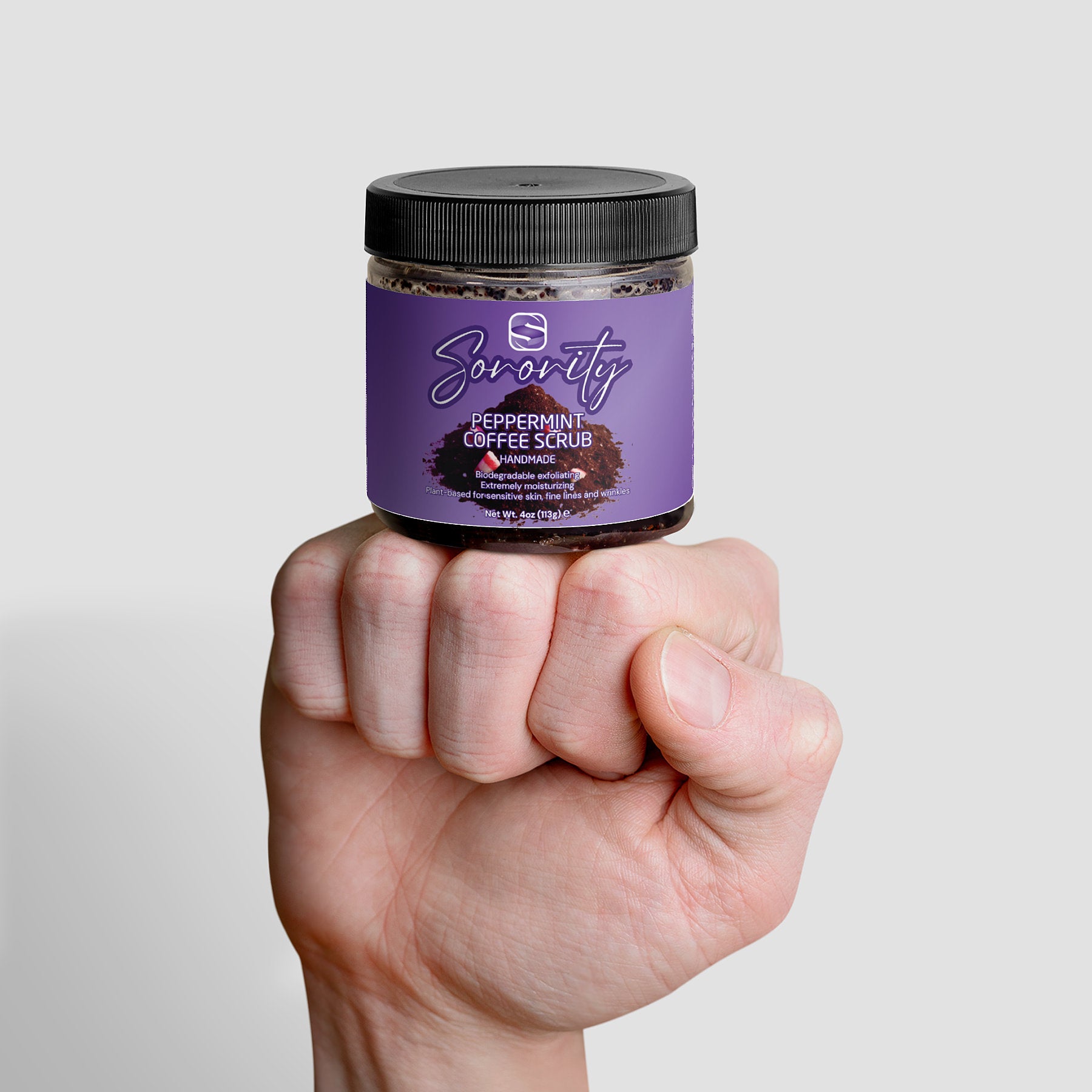 Sorority Peppermint Coffee Scrub - Supz