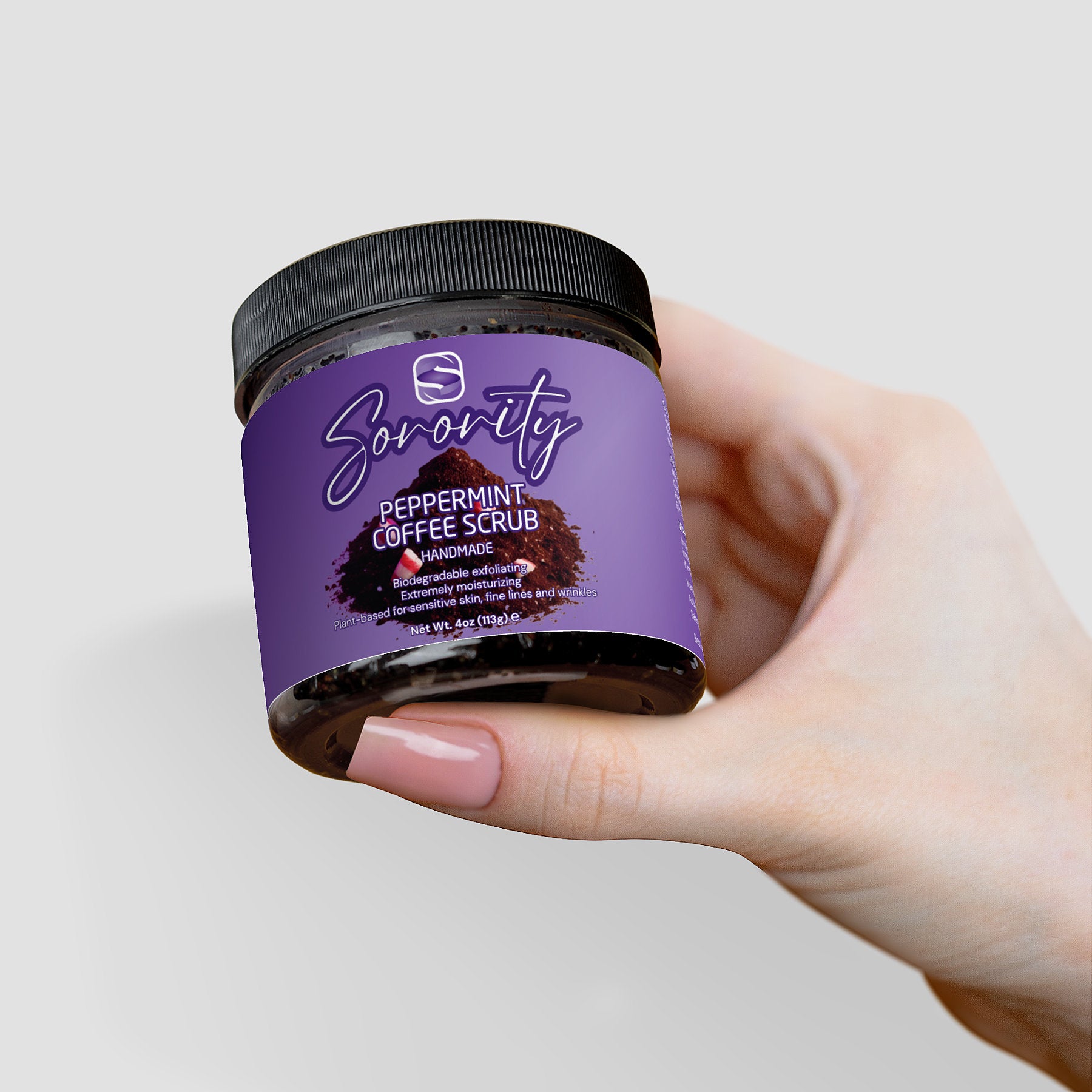 Sorority Peppermint Coffee Scrub - Supz