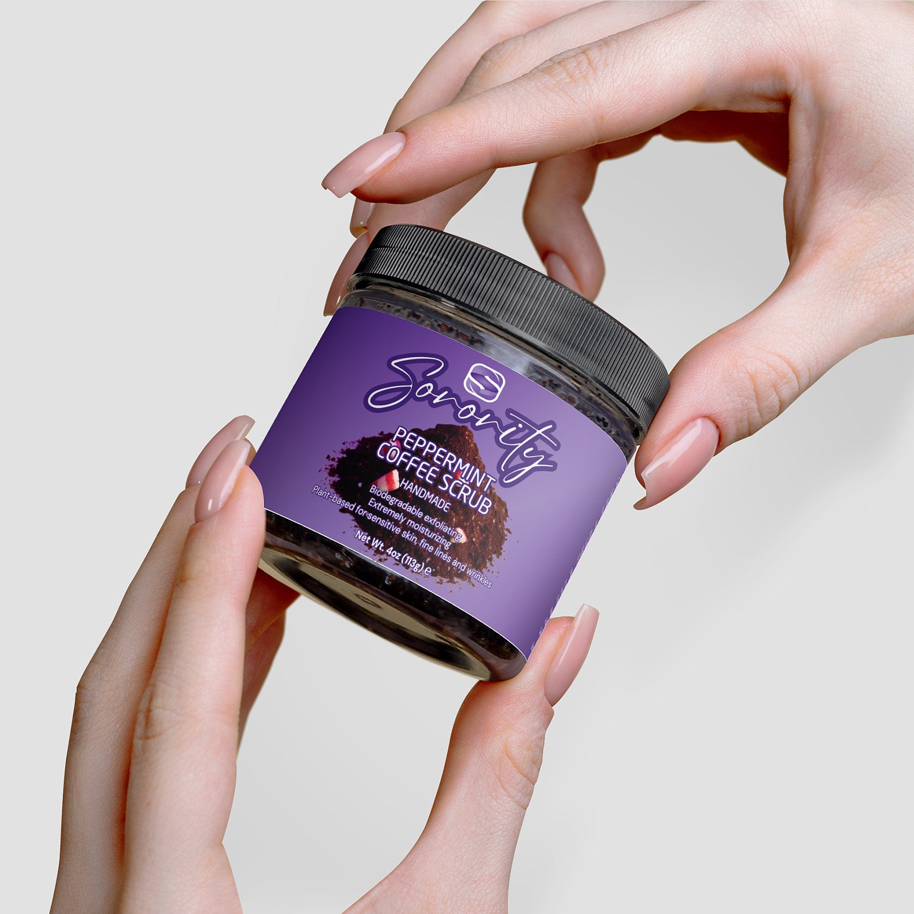 Sorority Peppermint Coffee Scrub - Supz