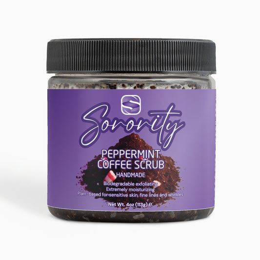Sorority Peppermint Coffee Scrub - Supz