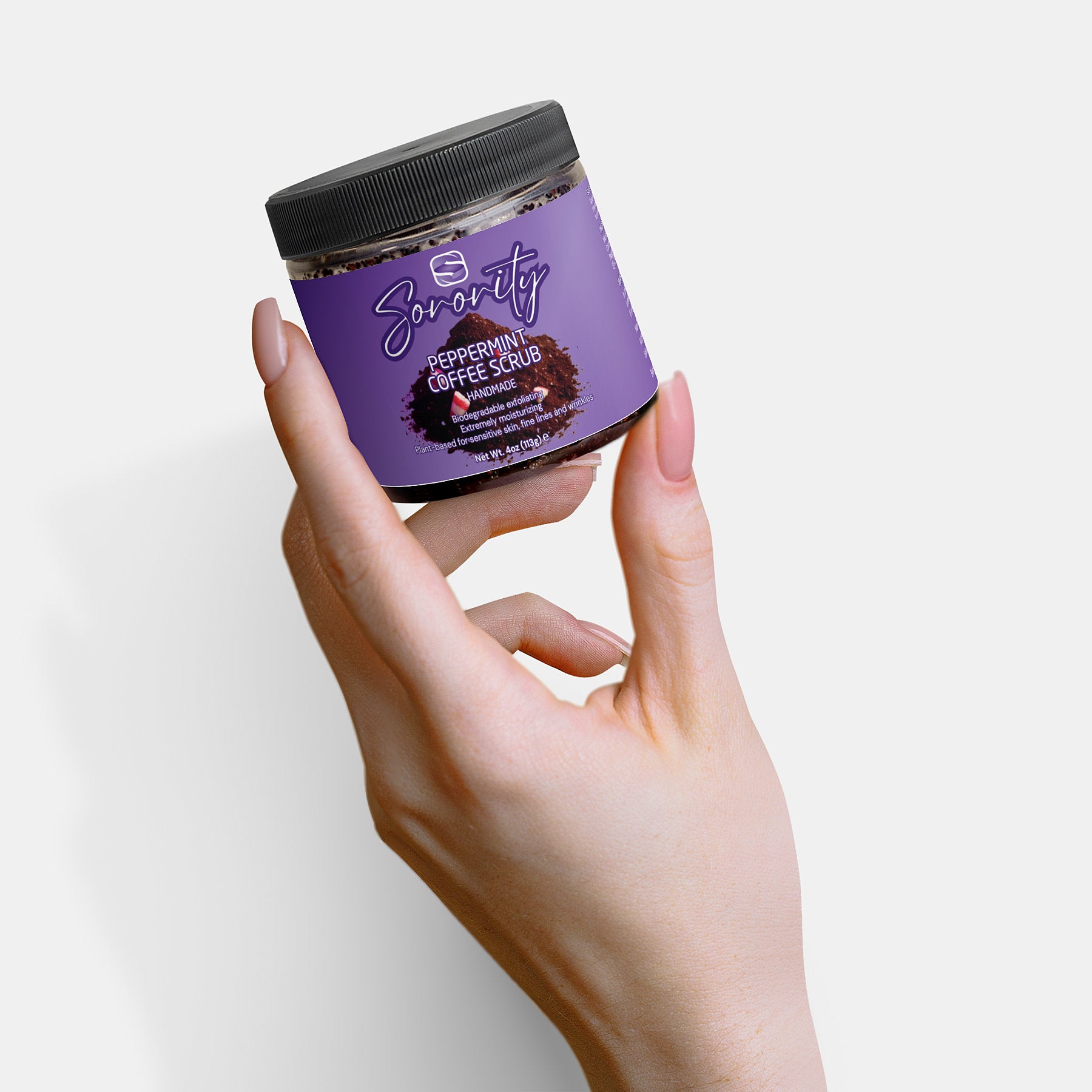 Sorority Peppermint Coffee Scrub - Supz