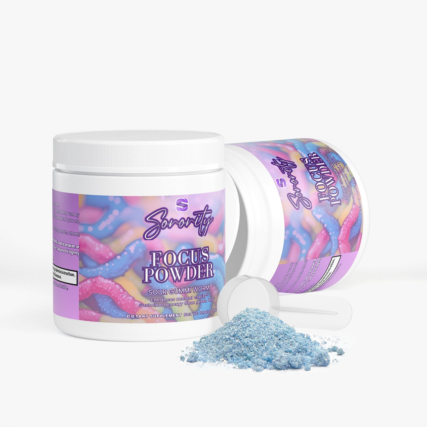 Focus Powder Sour Gummi Worm
