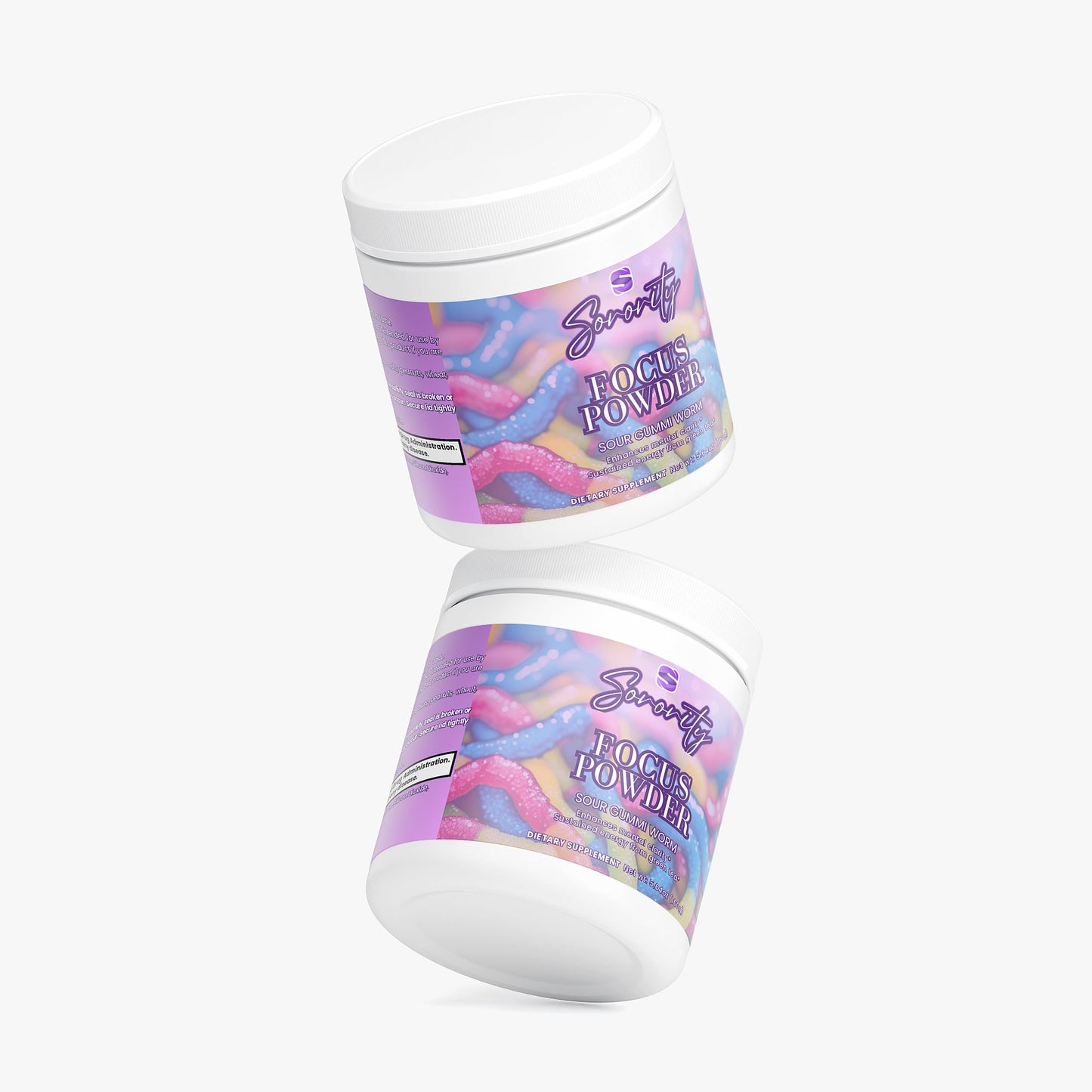 Focus Powder Sour Gummi Worm