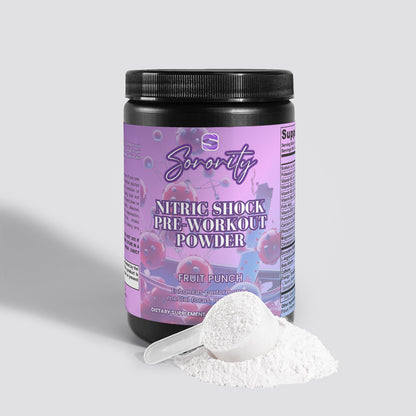 Nitric Shock Pre-Workout Powder (Fruit Punch)