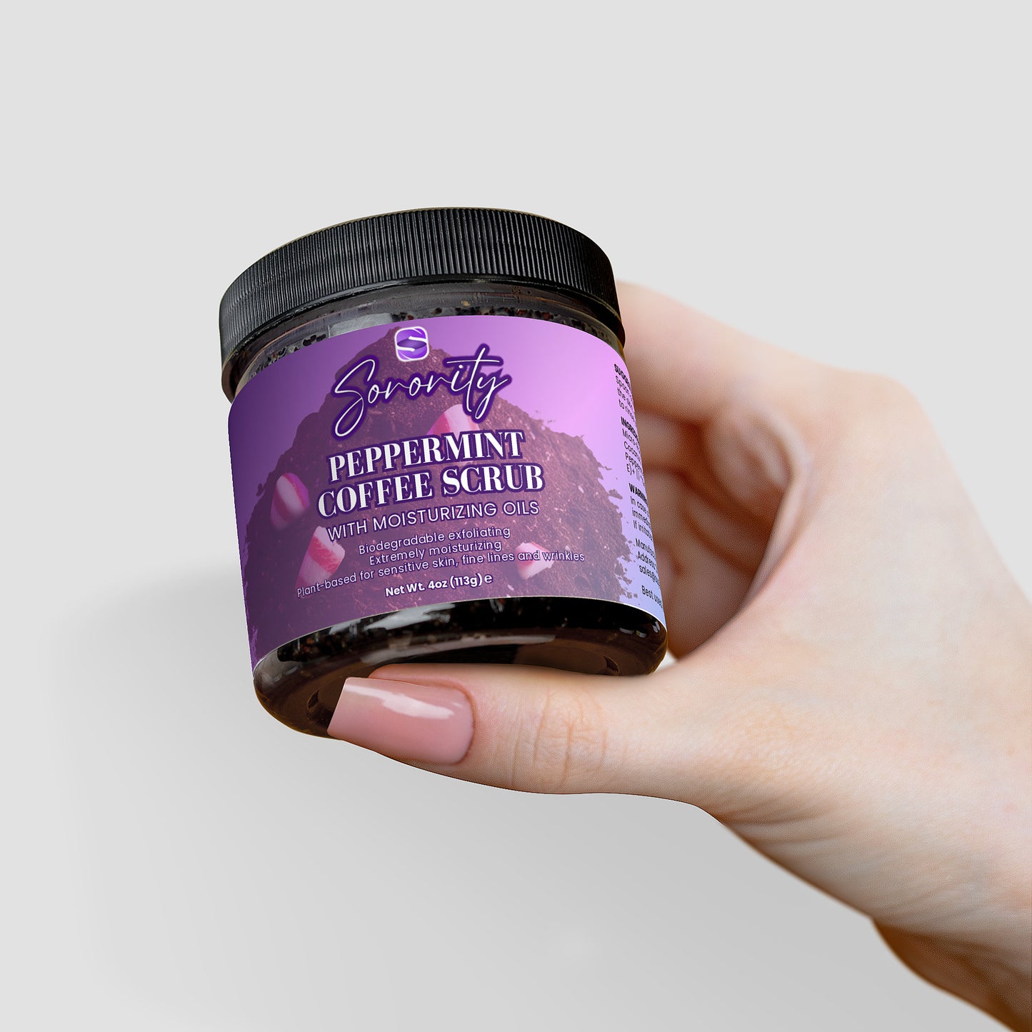 Sorority Peppermint Coffee Scrub