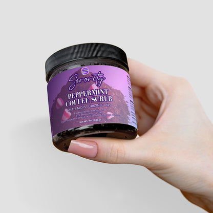 Sorority Peppermint Coffee Scrub