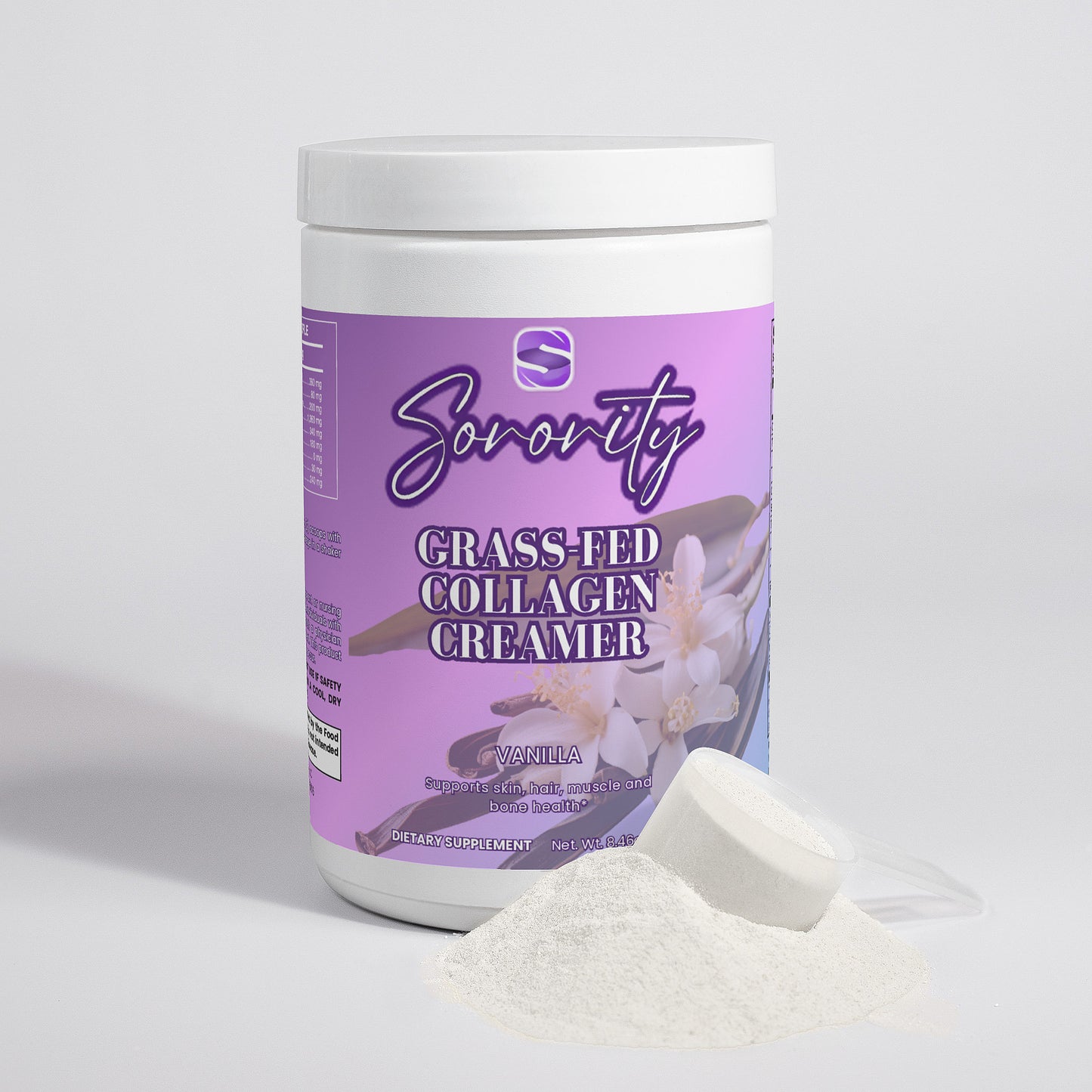 Grass-Fed Collagen Creamer (Vanilla)