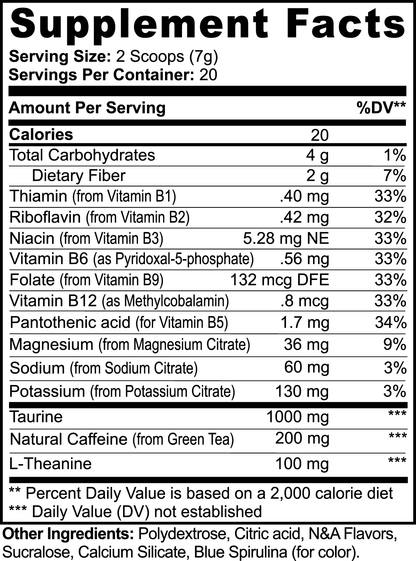 Energy Powder (Cotton Candy) - Supz