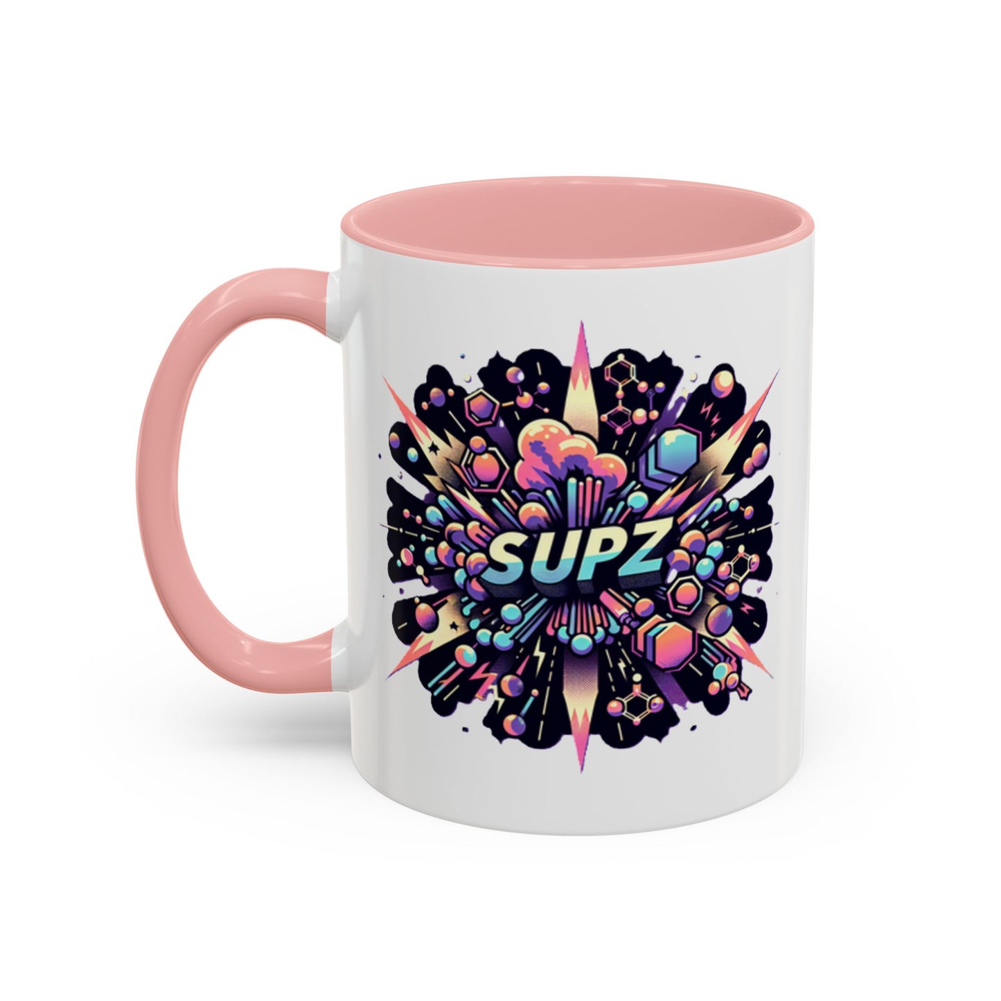 Supz Elite Supplements Coffee Mug - 11oz & 15oz with Colorful Design - Supz