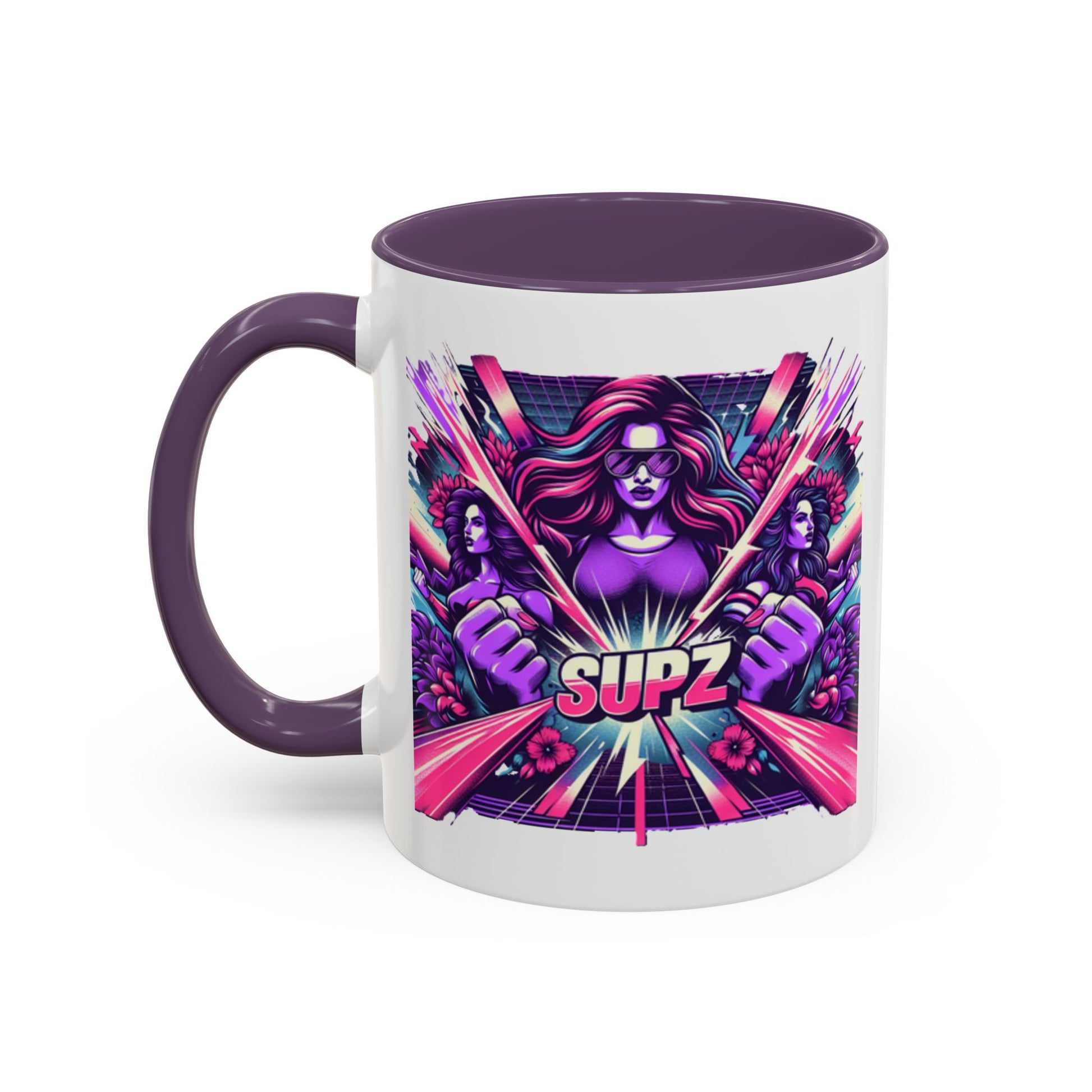 Supz Womens Coffee Mug - Stylish 11/15oz Drinkware for Fitness Enthusiasts - Supz