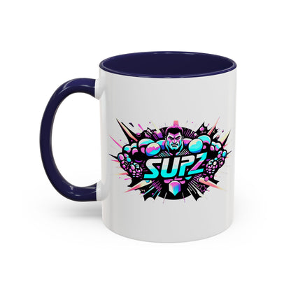 Supz Mens Coffee Mug - Elite Supplements Design - Supz