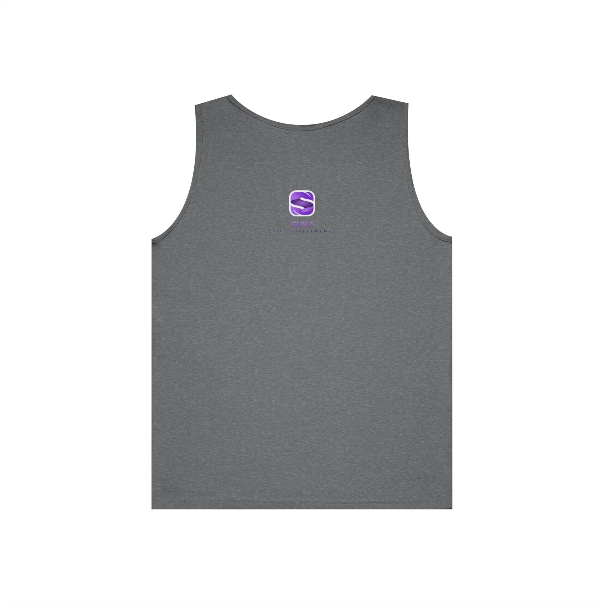 Supz Mens Heavy Cotton Tank Top – Perfect for Summer Fun! - Supz