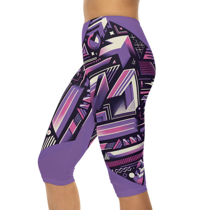 Supz Women’s Capri Leggings - Stylish Athletic Wear for Every Woman - Supz
