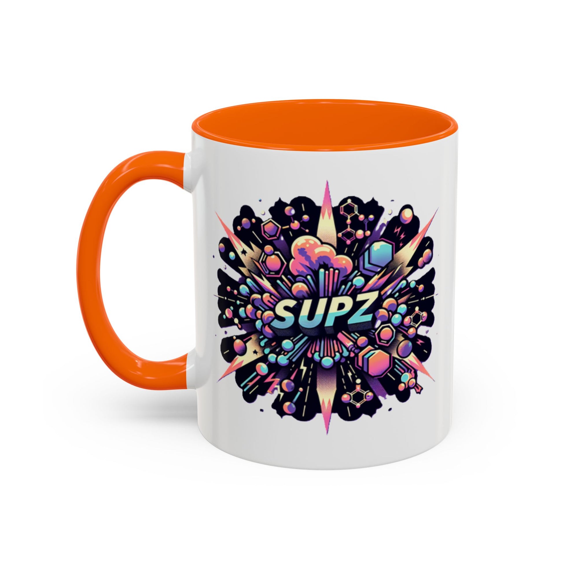 Supz Elite Supplements Coffee Mug - 11oz & 15oz with Colorful Design - Supz