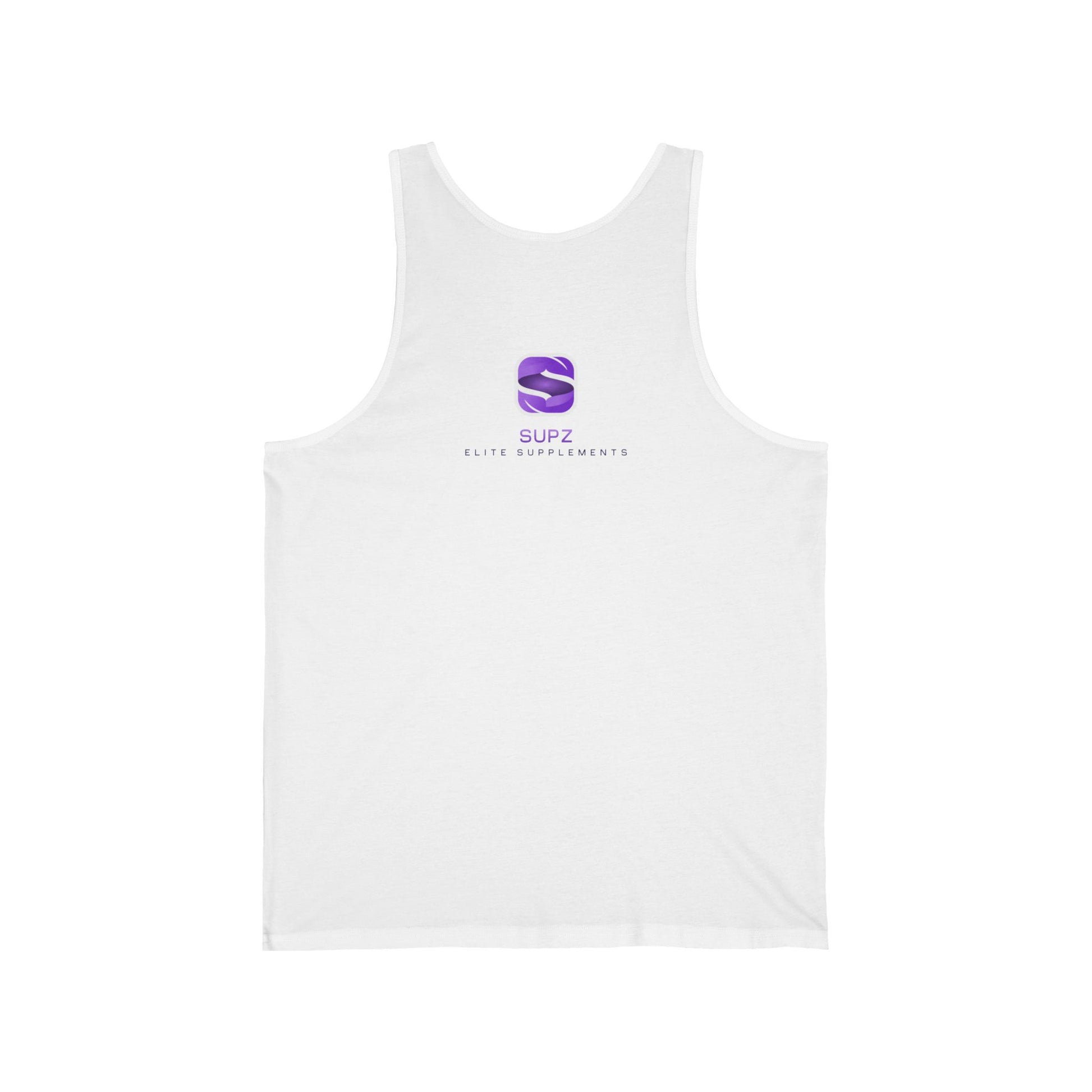 Supz Women's Jersey Tank - Bold Graphic Tee for Fitness Enthusiasts - Supz