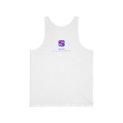 Supz Women's Jersey Tank - Bold Graphic Tee for Fitness Enthusiasts - Supz