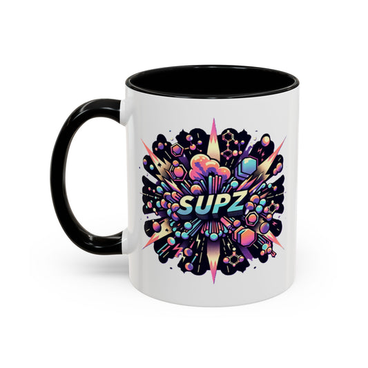 Supz Elite Supplements Coffee Mug - 11oz & 15oz with Colorful Design - Supz