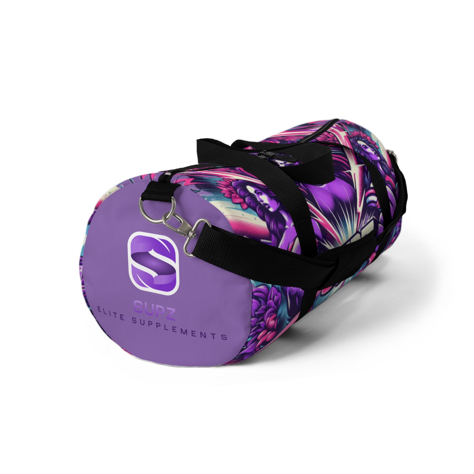 Womens Graphic Duffel Bag – Perfect for Gym, Travel & Fitness Enthusiasts - Supz