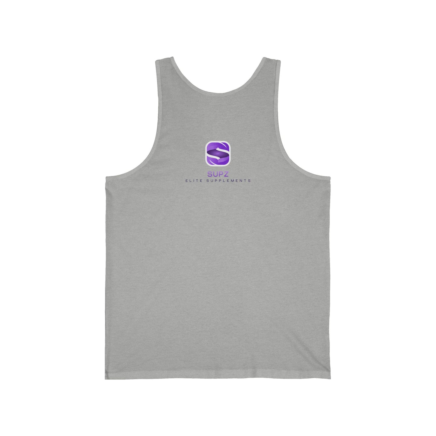 Supz Women's Jersey Tank - Bold Graphic Tee for Fitness Enthusiasts - Supz