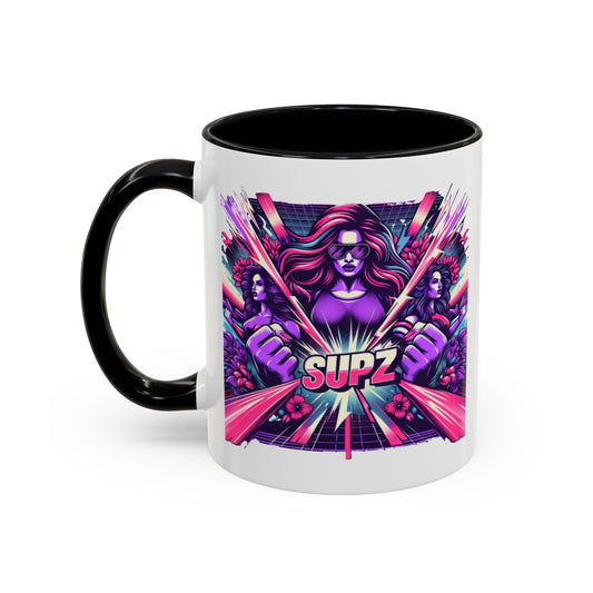 Supz Womens Coffee Mug - Stylish 11/15oz Drinkware for Fitness Enthusiasts - Supz
