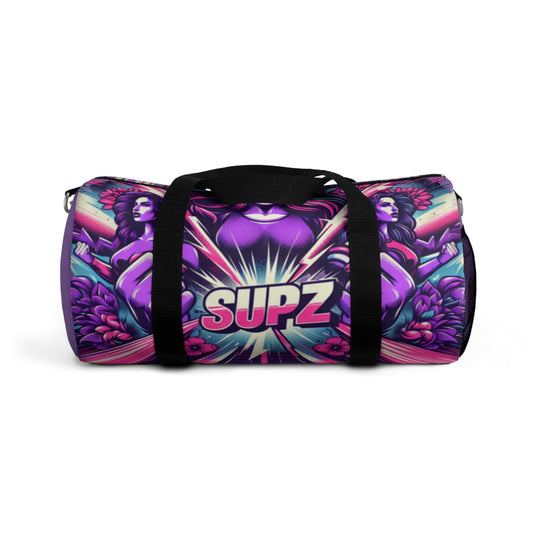 Womens Graphic Duffel Bag – Perfect for Gym, Travel & Fitness Enthusiasts - Supz