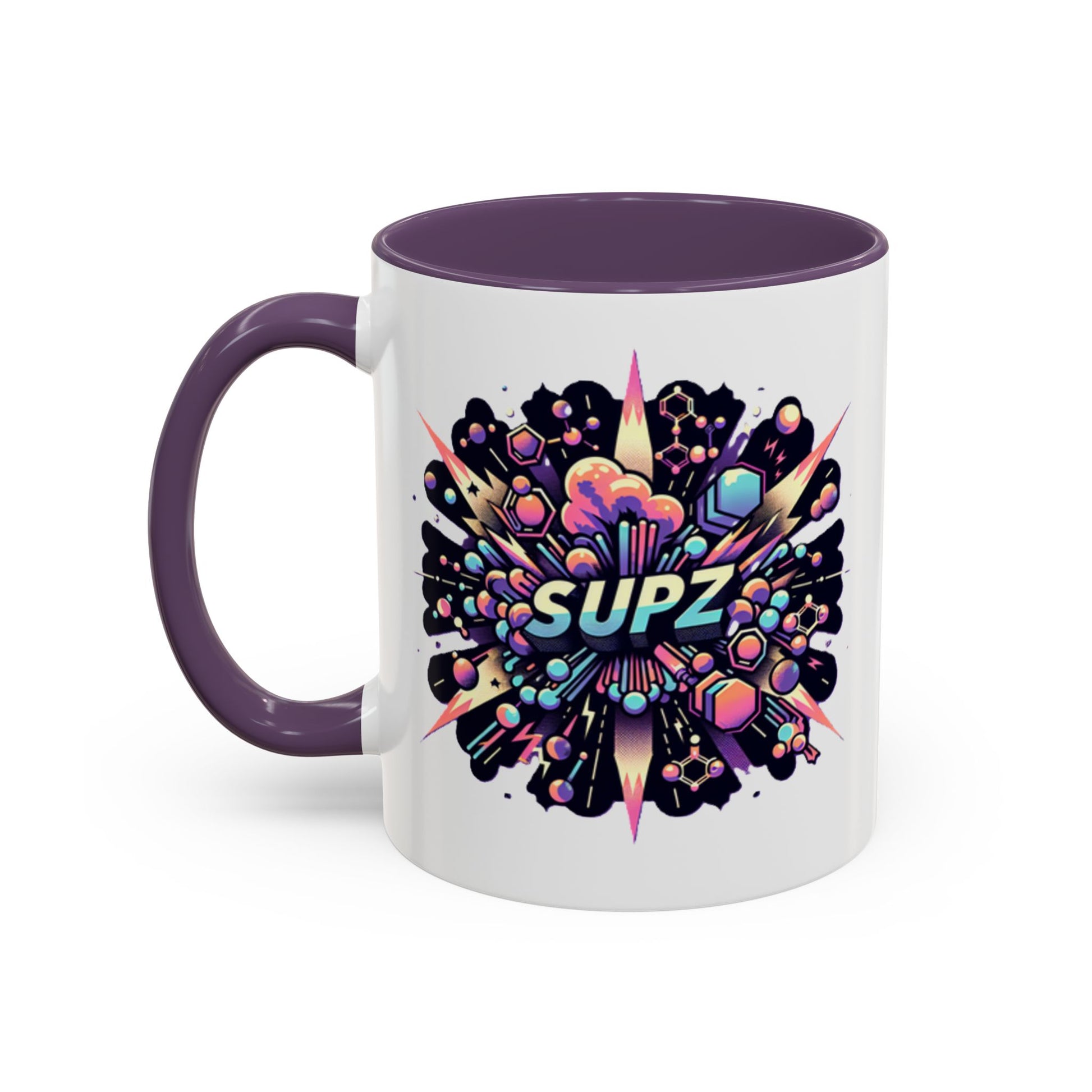 Supz Elite Supplements Coffee Mug - 11oz & 15oz with Colorful Design - Supz